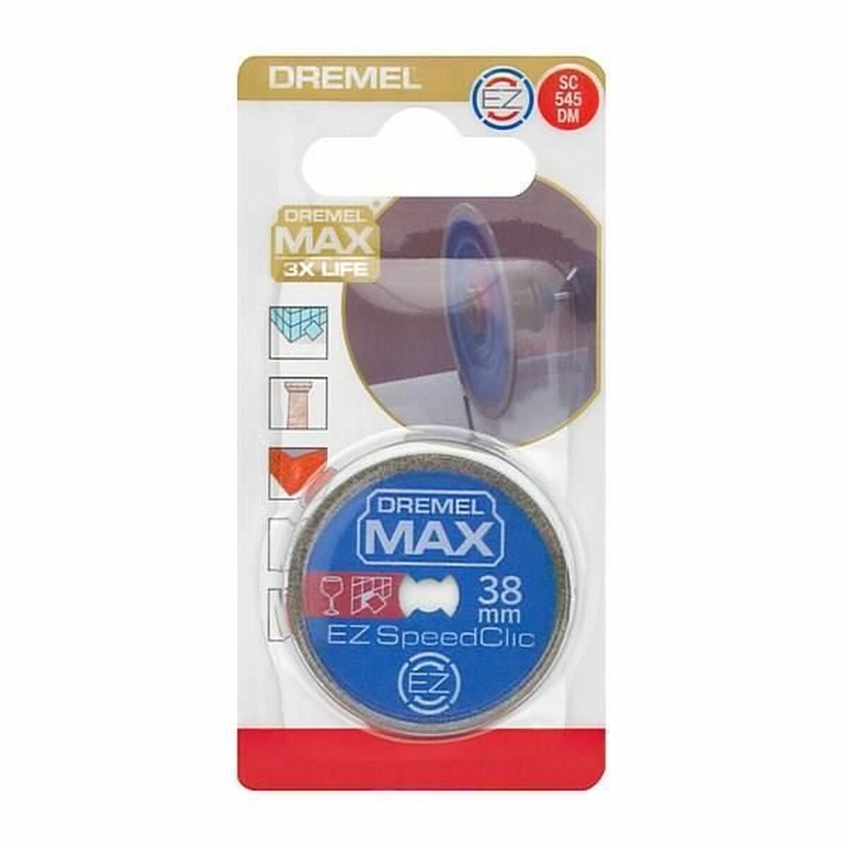Dimanta disks Dremel SC545DM 10 X 2 X 5 CM Keramika